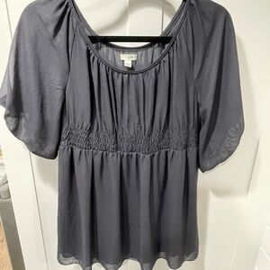 Cinched Waste Blouse